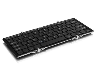 PORTABLE BLUETOOTH KEYBOARD     SLIM TRI-FOLD WITH BUILT IN BATTERY