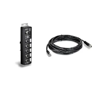5-PORT INDUSTRIAL EN50155 M12