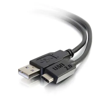 10FT BLK USB 2.0 USB-C TO USB-A M/M CABLE