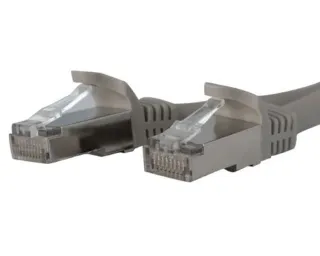 7FT GREY CAT6A ETHERNET CABLE   SNAGLESS RJ45 UTP PATCH CABLE CORD