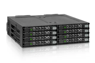 TOUGHARMOR MB998IP-B METAL 8X   SAS/SATA 2.5 MOBILE RACK