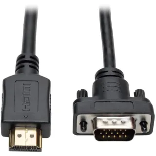 3FT HDMI TO VGA M/M ADAPTER     CABLE ACTIVE LOW PROFILE HD15 1080P